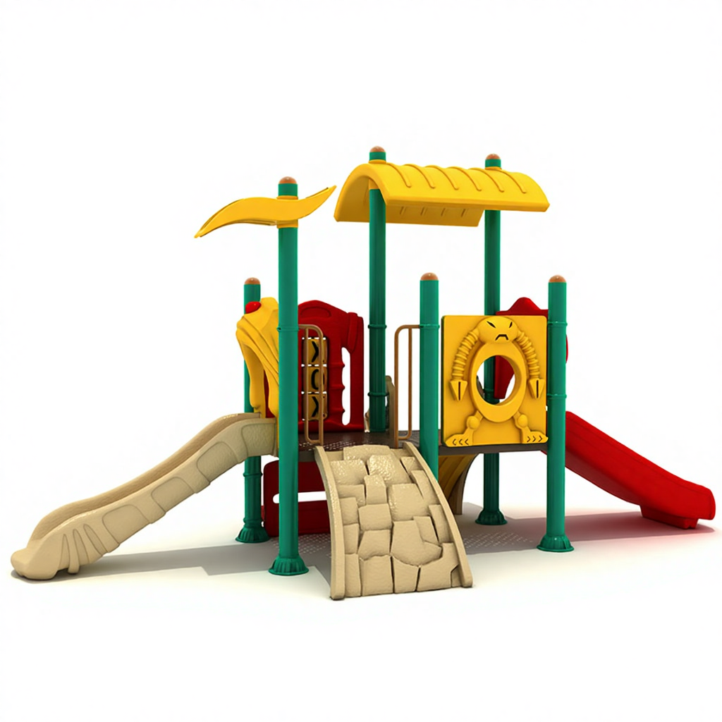 Kids Education Park - Small Size Kids Slide for Outdoor