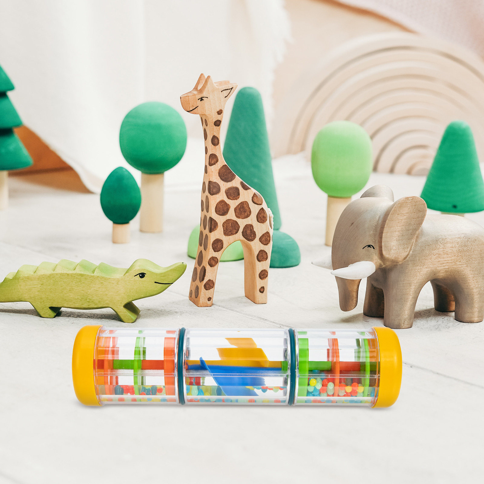 Kids Education Youtube - Rainmaker Rain Sound Stick Educational Musical