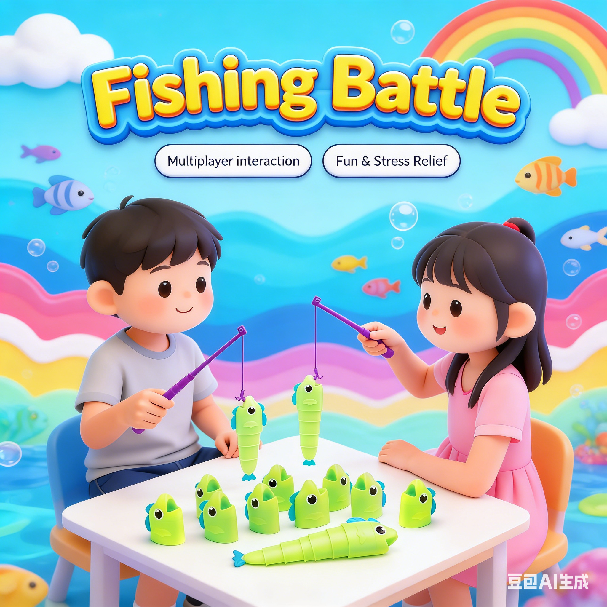 Kids Education Reels - Reel Big Catch Fishing Game Viral