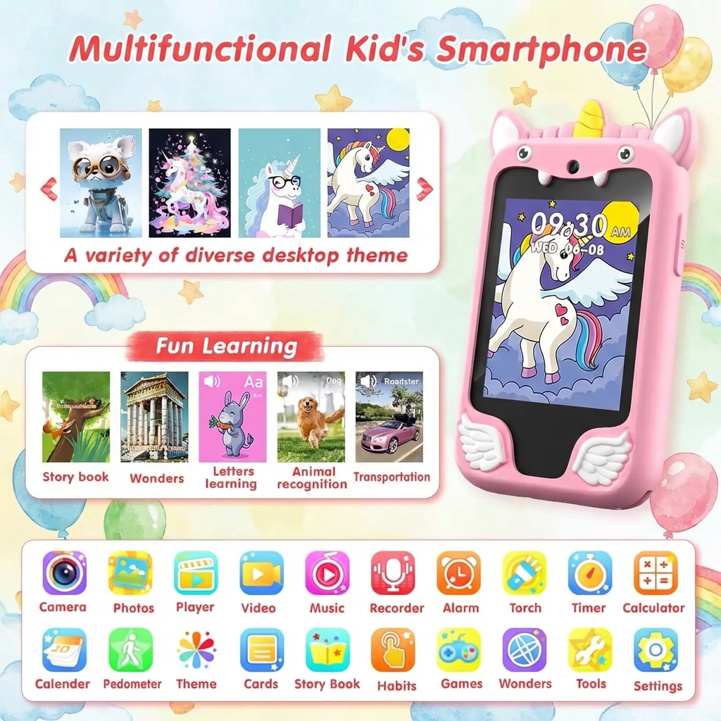 New Kids Smart Phone Toys Unic - Kids Education Mobile review and price