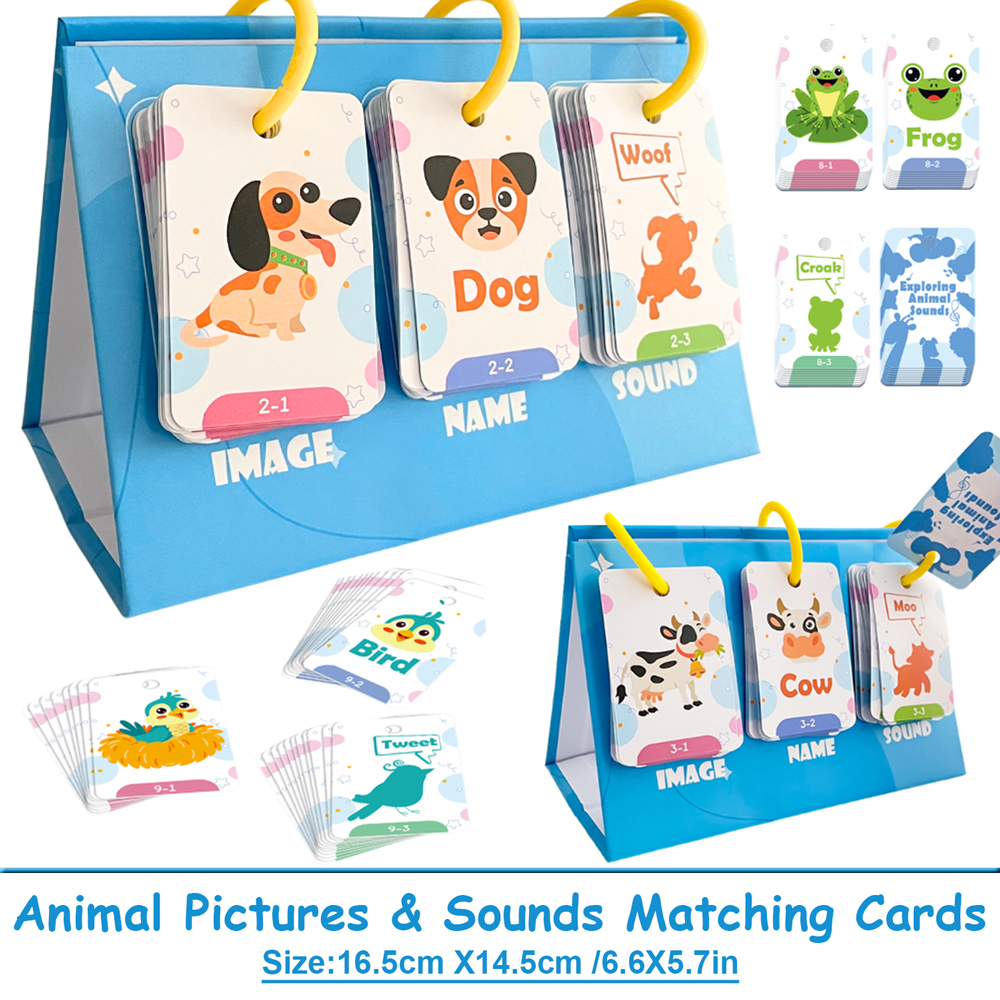 72Pcs Kids Learn Animal Sounds - Kids Education Card review and price