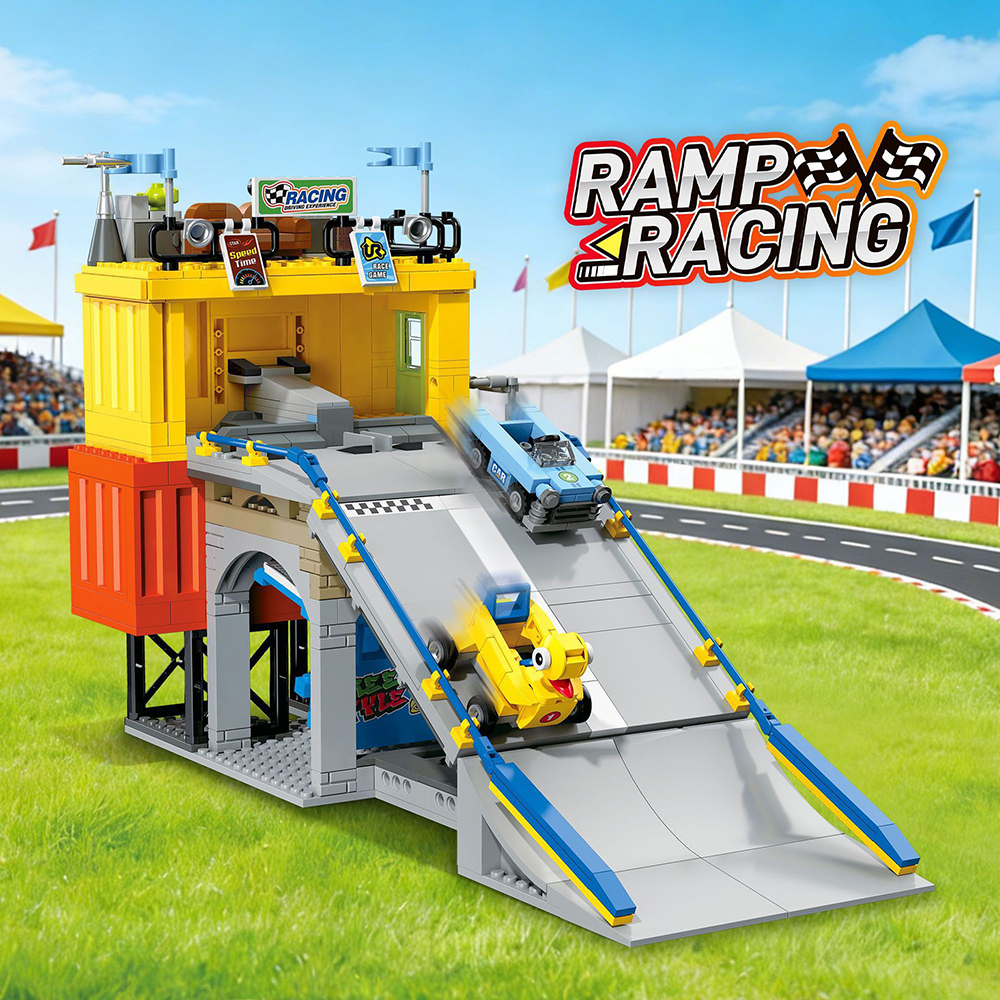Roller Coaster Slope Building  - Kids Education Park review and price
