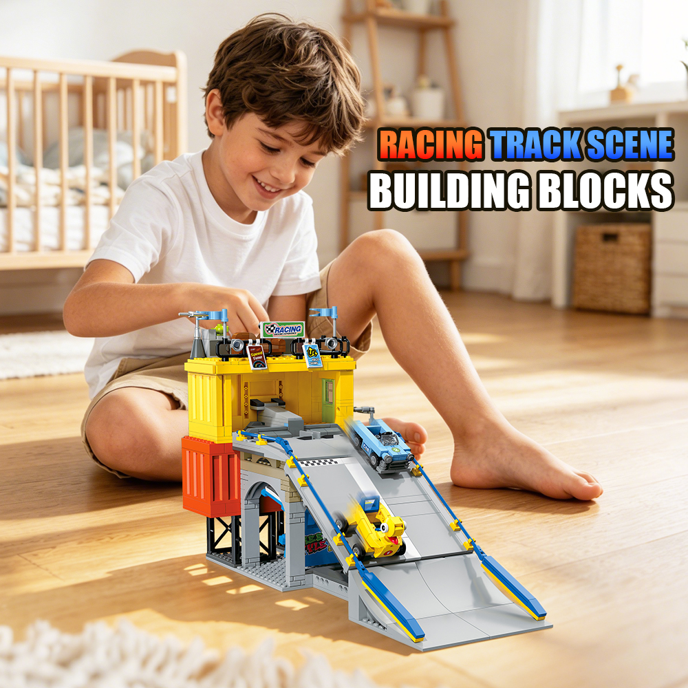 Roller Coaster Slope Building  - Kids Education Park review and price