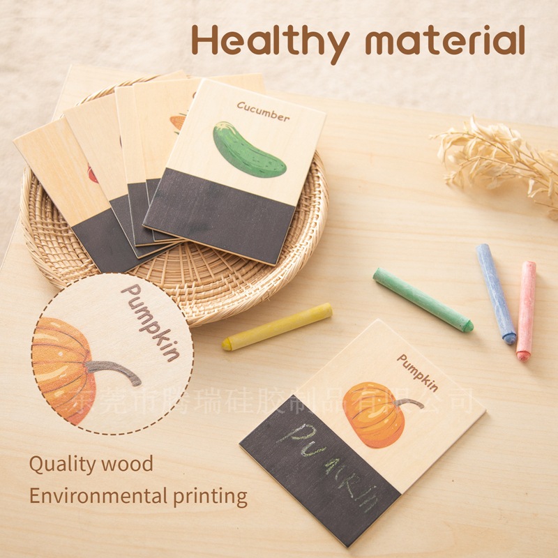 Wooden Cognition Flash Cards W - Kids Education Card review and price