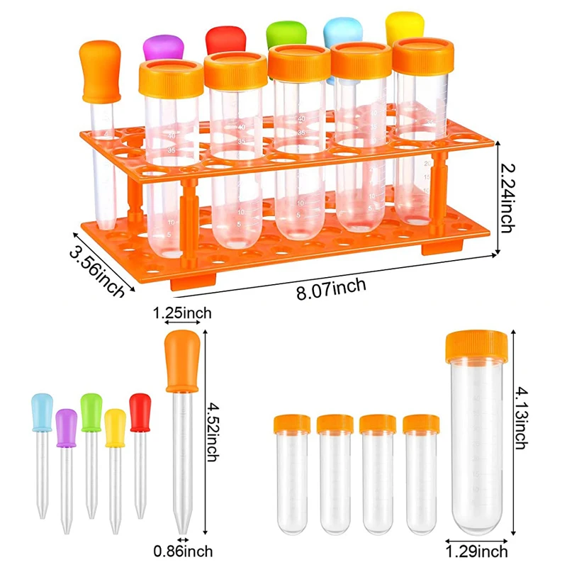 Kids Plastic Test Tubes Droppe - Kids Education Youtube review and price