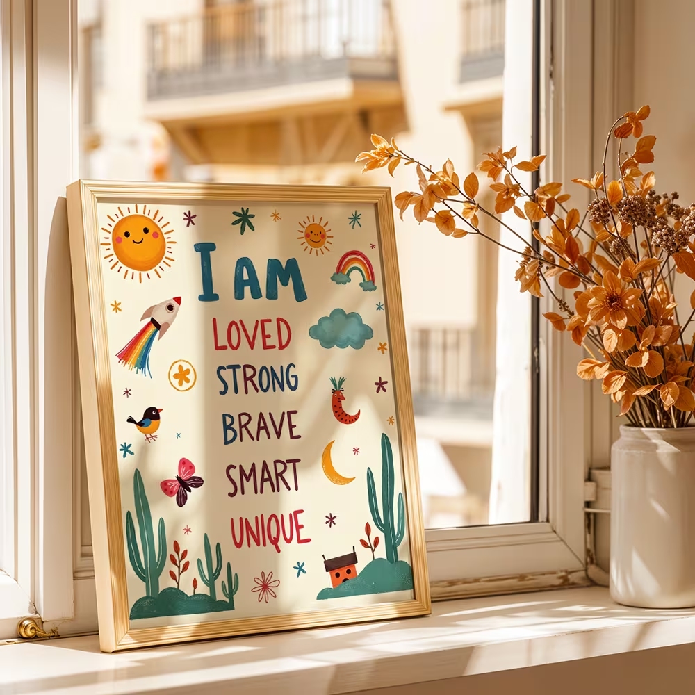 Colorful I Am Loved Strong Bra - Kids Home Education review and price