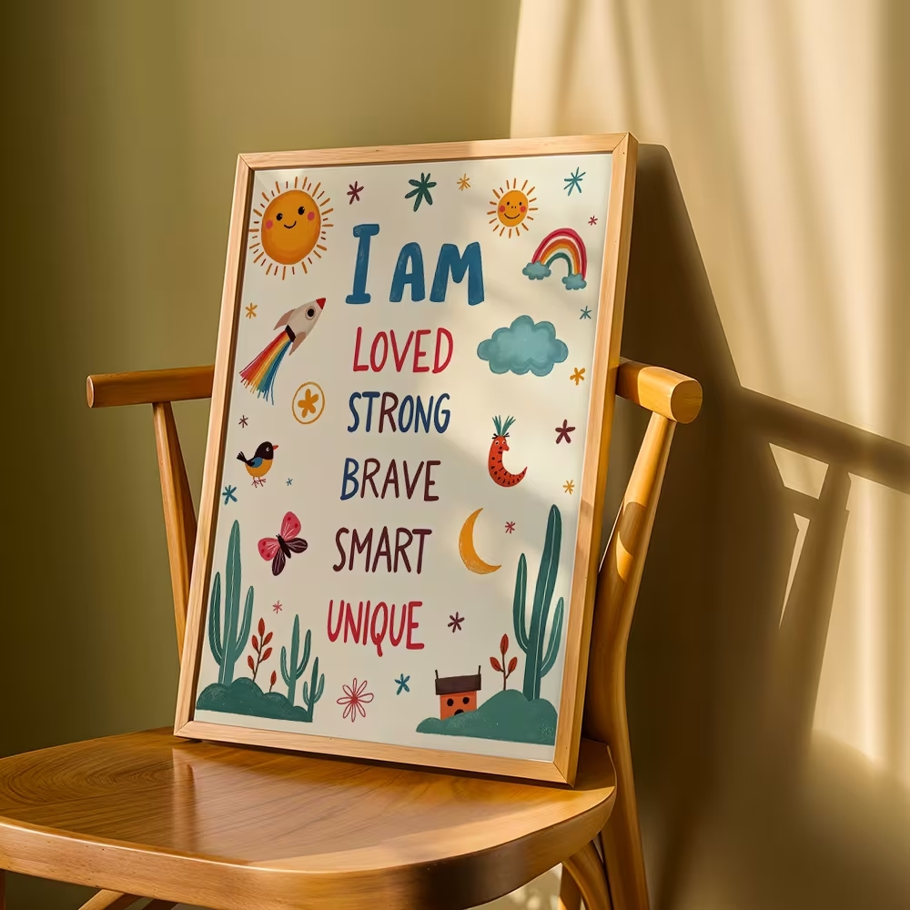 Colorful I Am Loved Strong Bra - Kids Home Education review and price