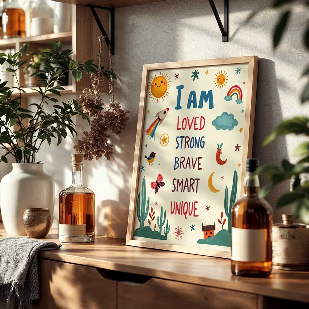 Colorful I Am Loved Strong Bra - Kids Home Education review and price