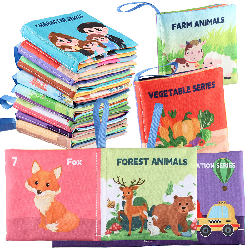 [J] Cloth Book For Early Educa - Kids Education Books review and price