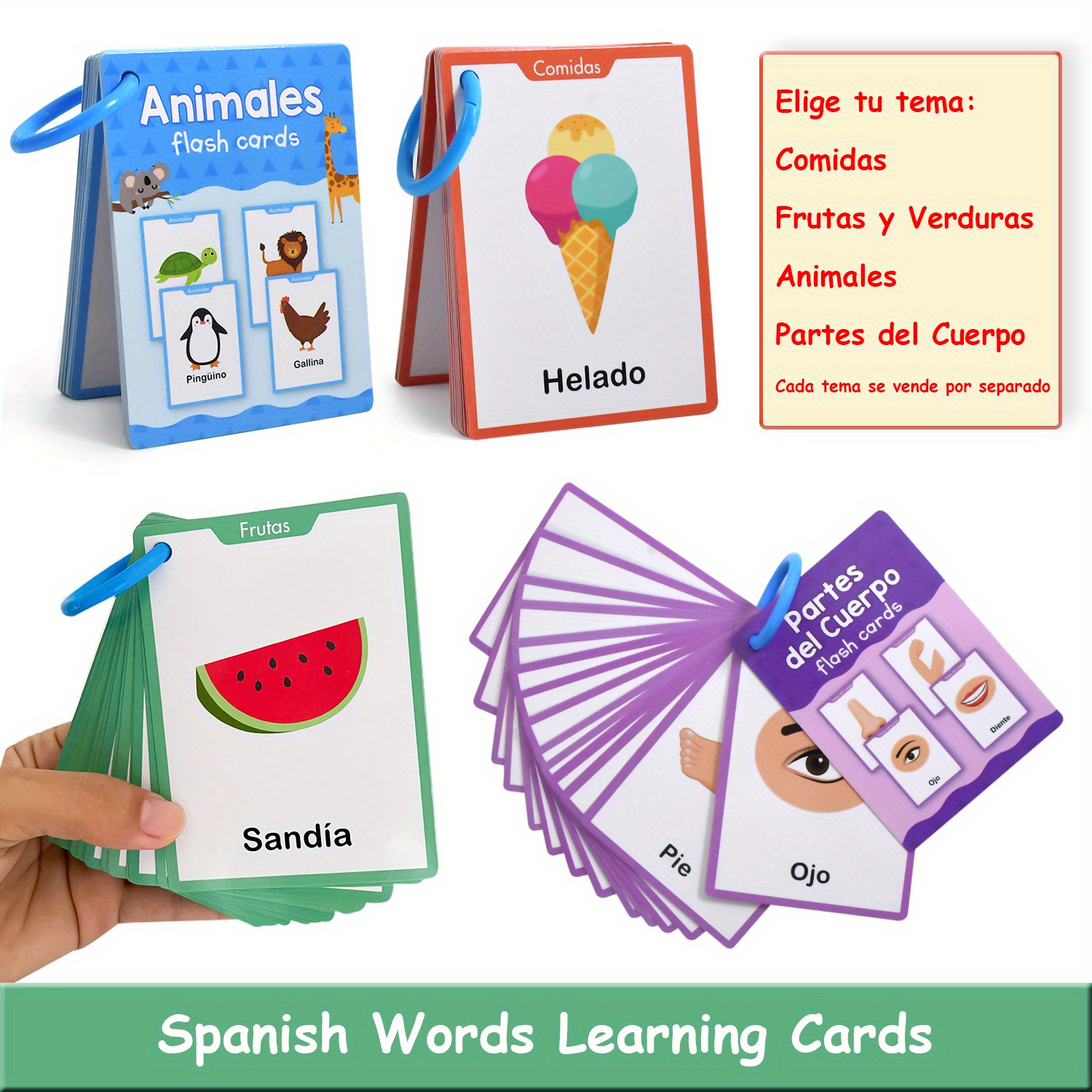 4 Themes Fruits Vegetables Foo - Kids Education Card review and price