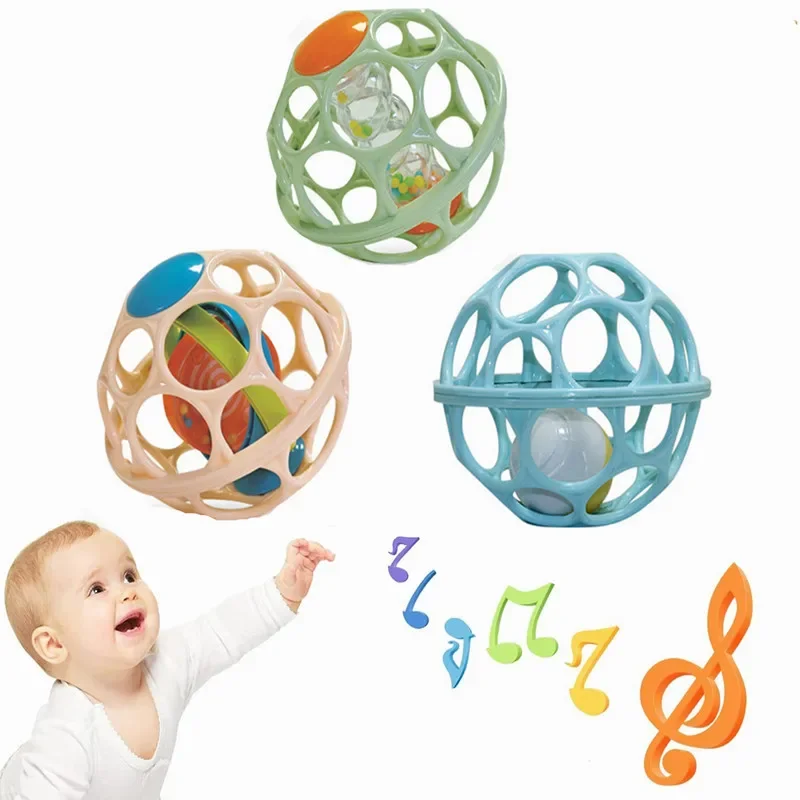 Baby Hand Rattle Soft Ball Toy - Kids Education Mobile review and price