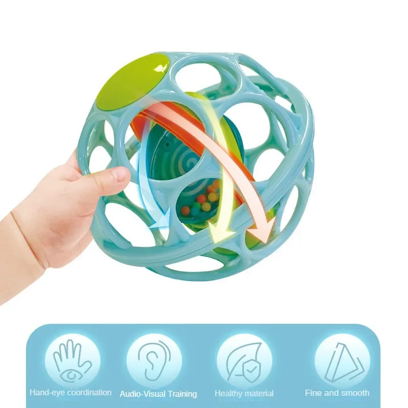 Baby Hand Rattle Soft Ball Toy - Kids Education Mobile review and price