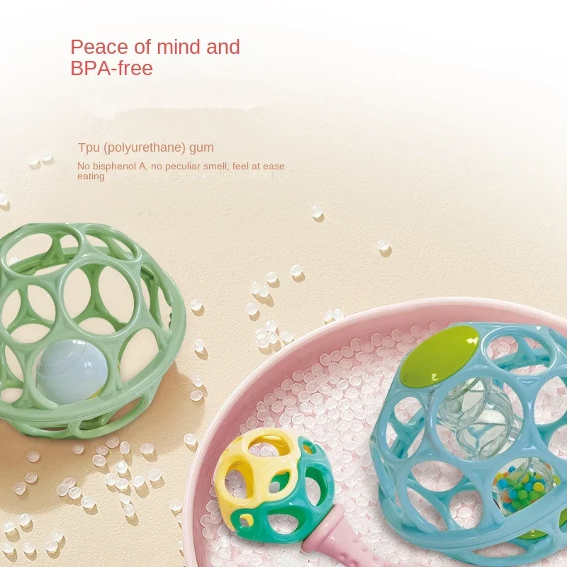 Baby Hand Rattle Soft Ball Toy - Kids Education Mobile review and price