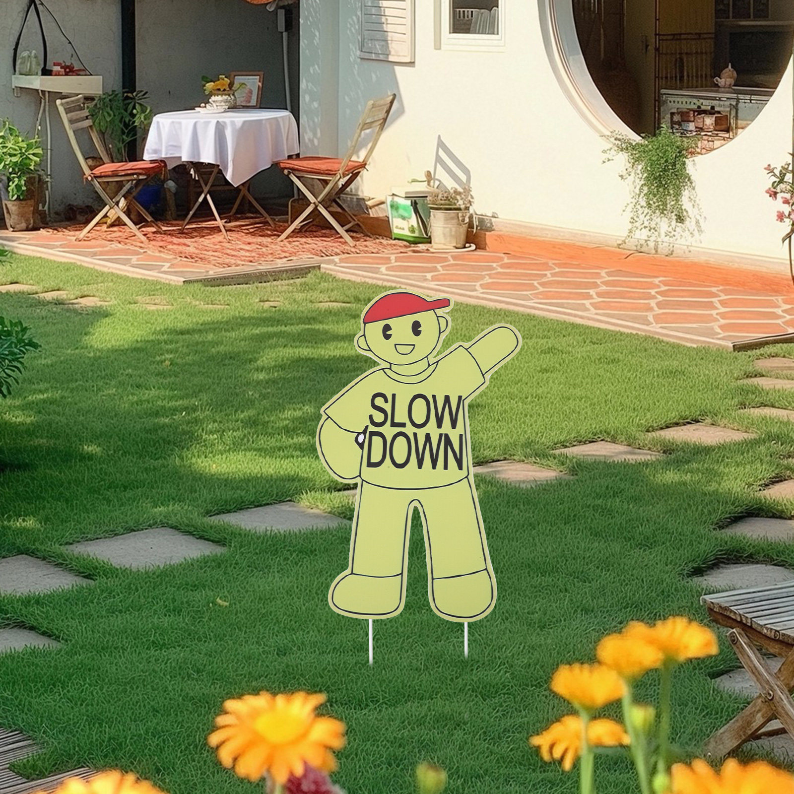 4Pcs Slow Down Kids Sign Educa - Kids Education Park review and price