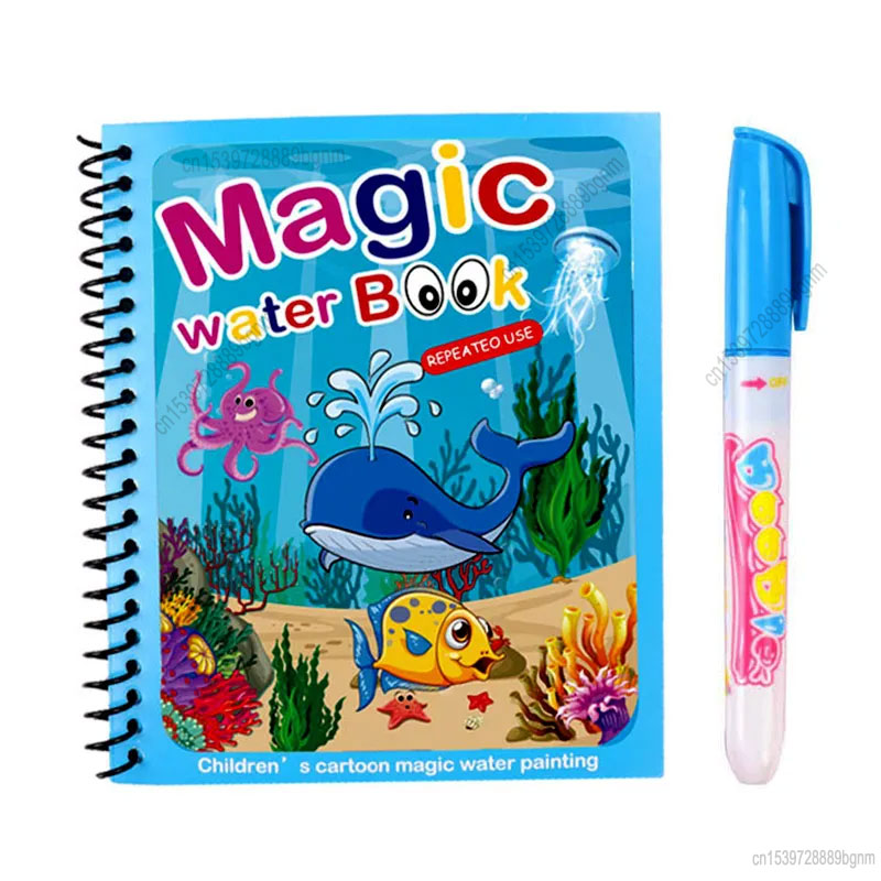 Cartoon Magic Water Painting C - Kids Education Books review and price