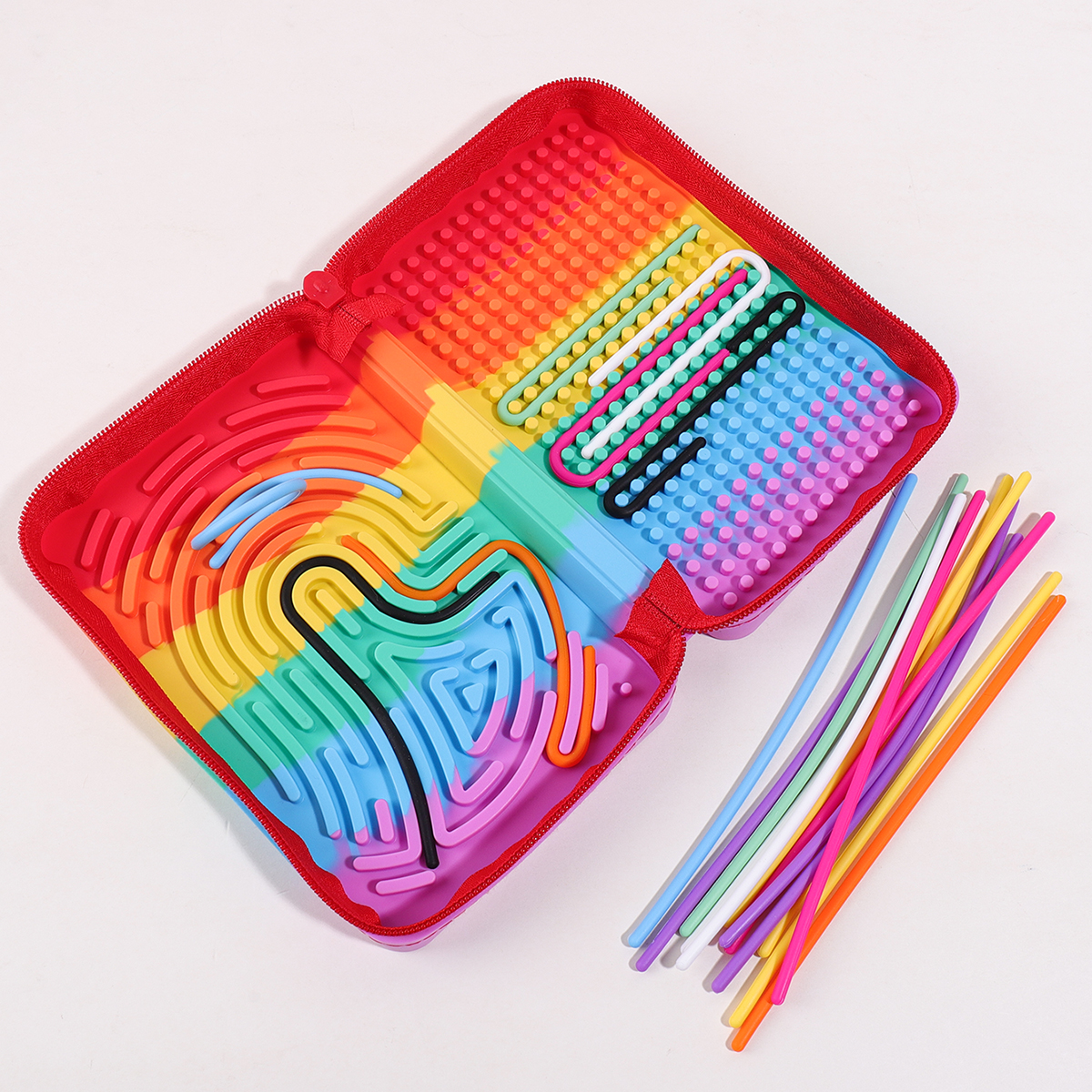 Silicone Rainbow Desk Statione - Kids Home Education review and price
