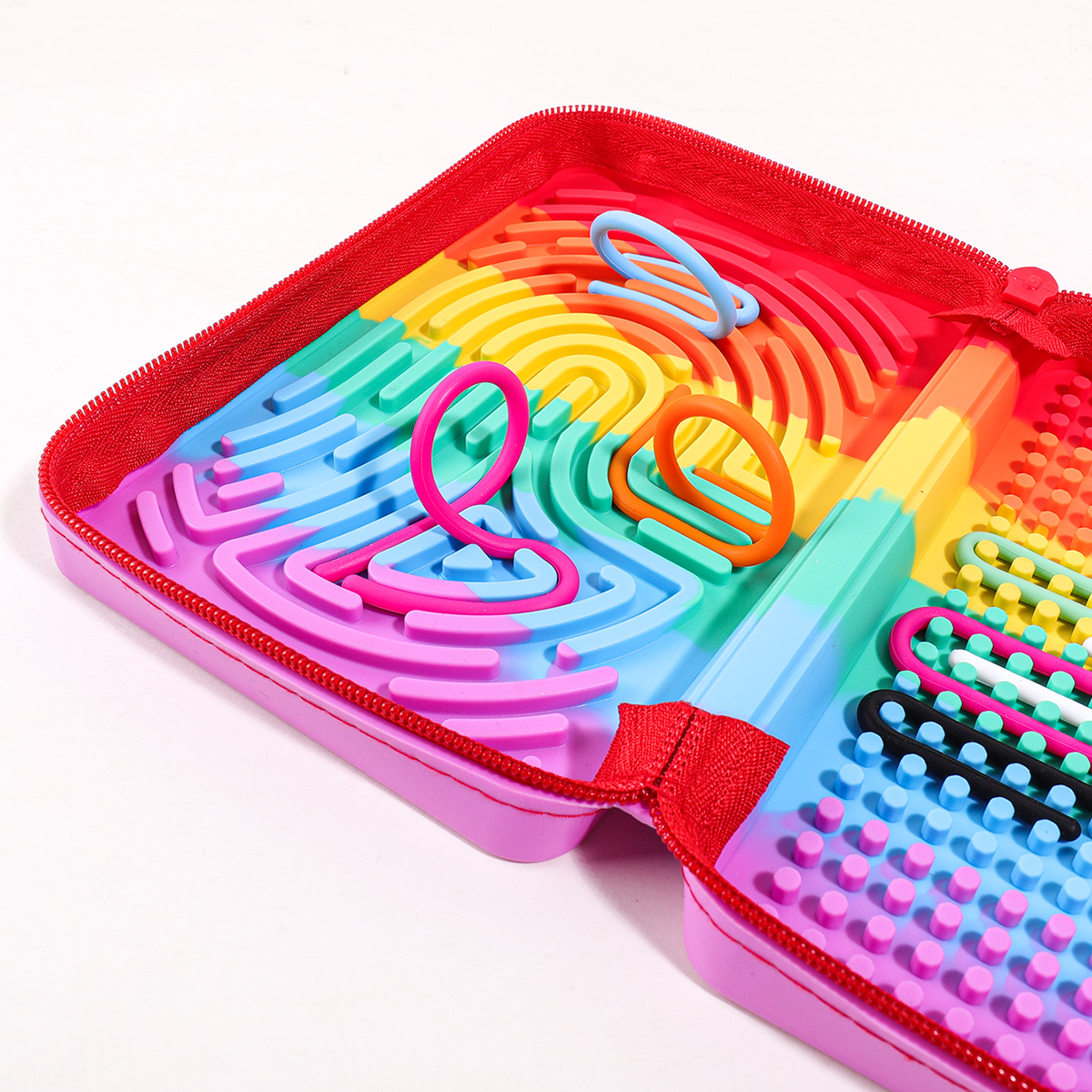 Silicone Rainbow Desk Statione - Kids Home Education review and price