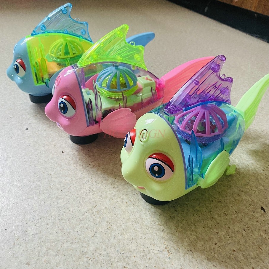 Swimming Robotic Fish Toy - LE - Kids Education Reels review and price