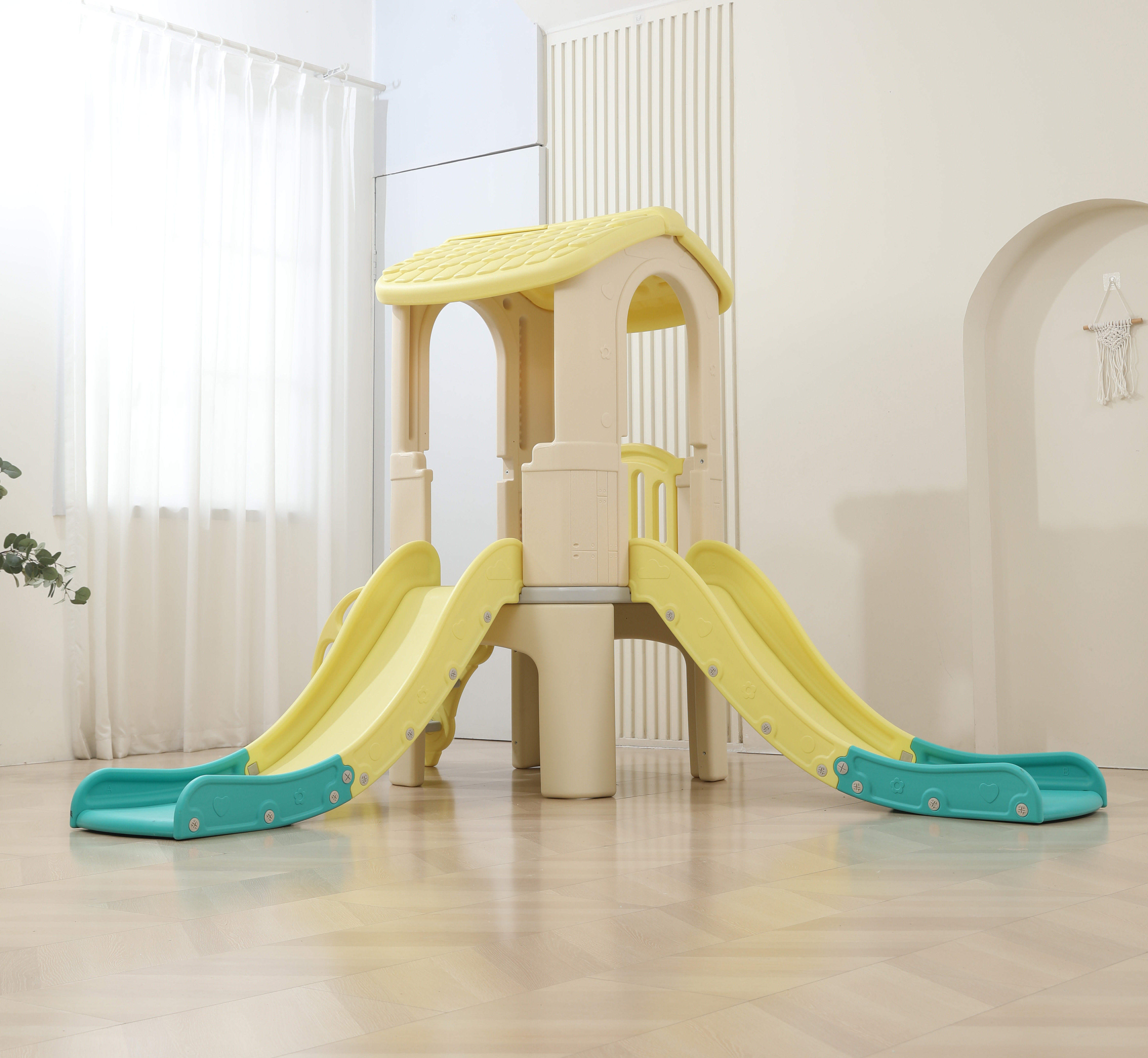 Large Indoor Playhouse Double  - Kids Education Park review and price