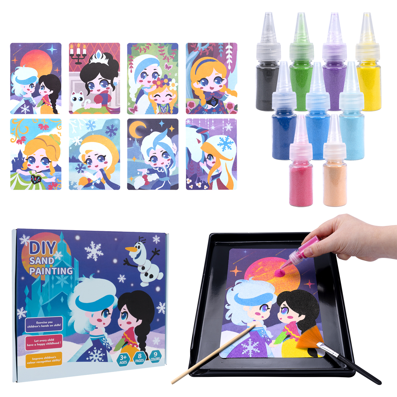 DIY Sand Painting Animal Princ - Kids Education Card review and price