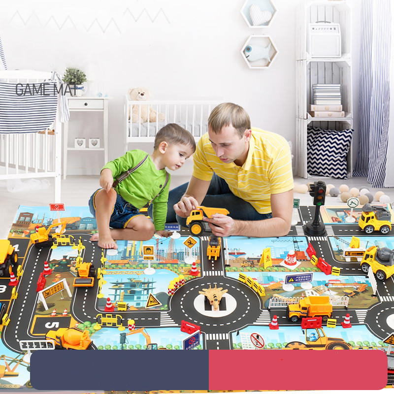 Hot Baby Play Mat Road Map Kid - Kids Education Park review and price