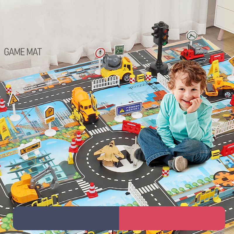 Hot Baby Play Mat Road Map Kid - Kids Education Park review and price