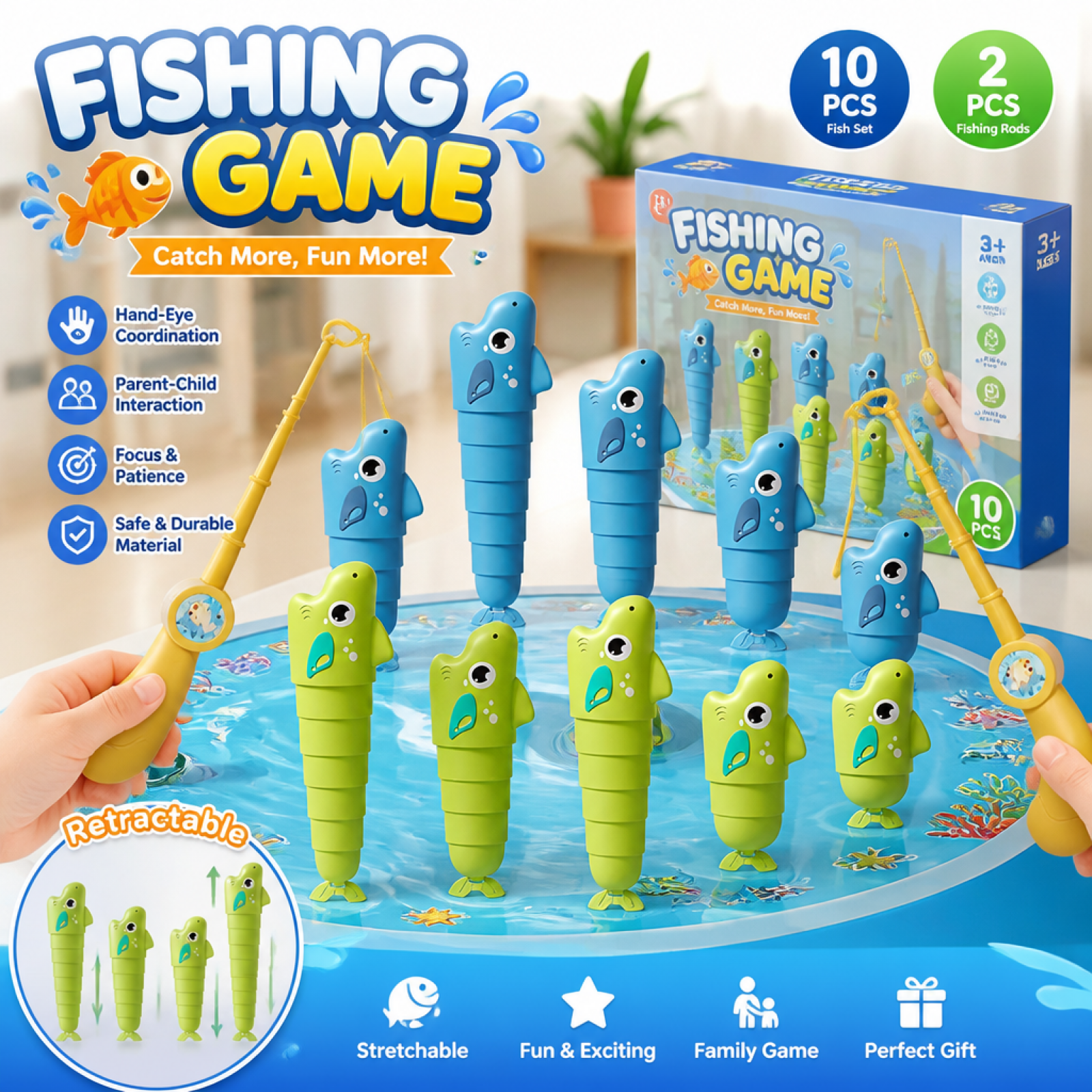Portable Fishing Toy for Kids  - Kids Education Reels review and price