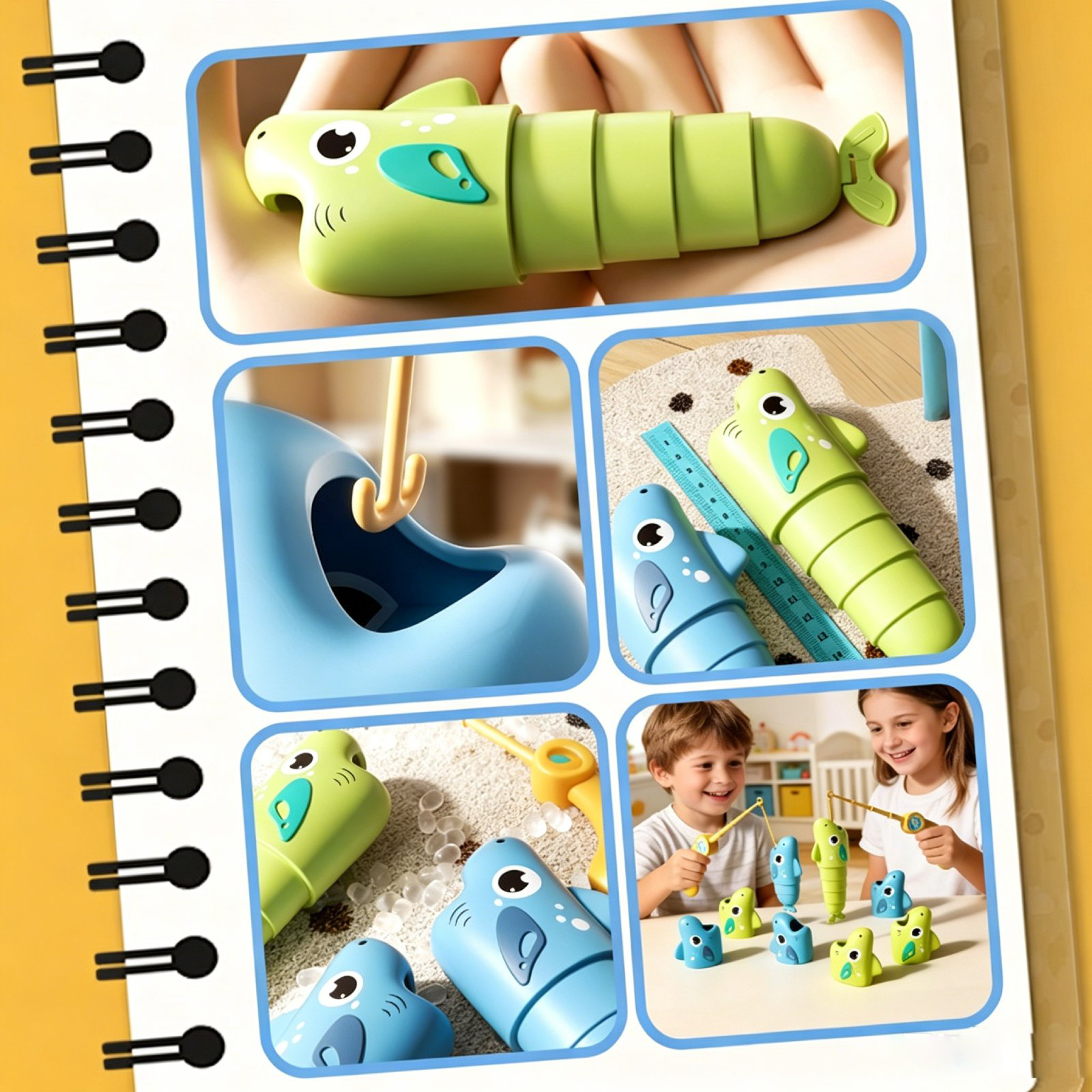 Portable Fishing Toy for Kids  - Kids Education Reels review and price