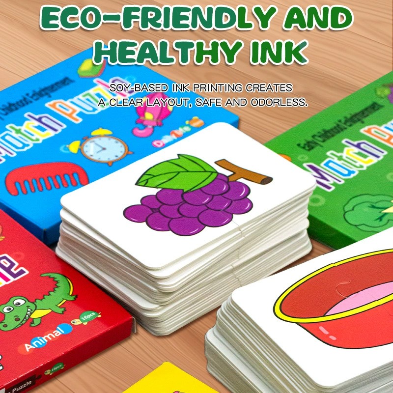 32pcs Matching Card Puzzle Toy - Kids Education Card review and price
