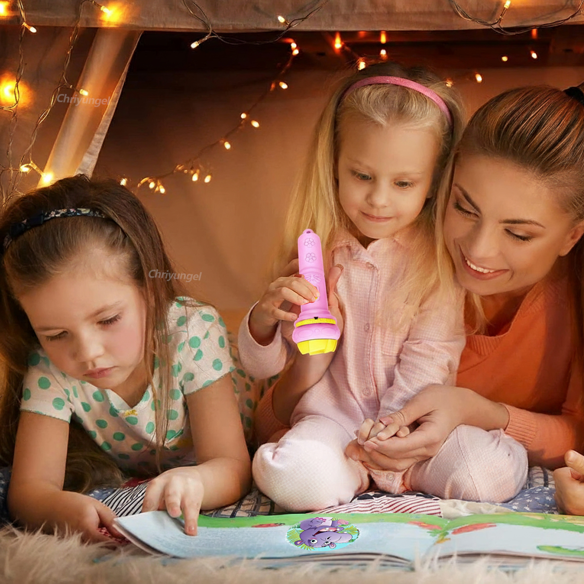 Kids Projector Flashlight 10 C - Kids Education Card review and price