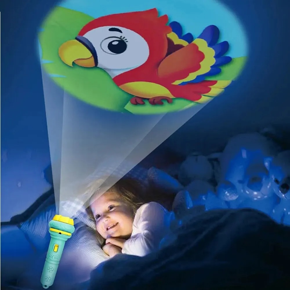 Kids Projector Flashlight 10 C - Kids Education Card review and price