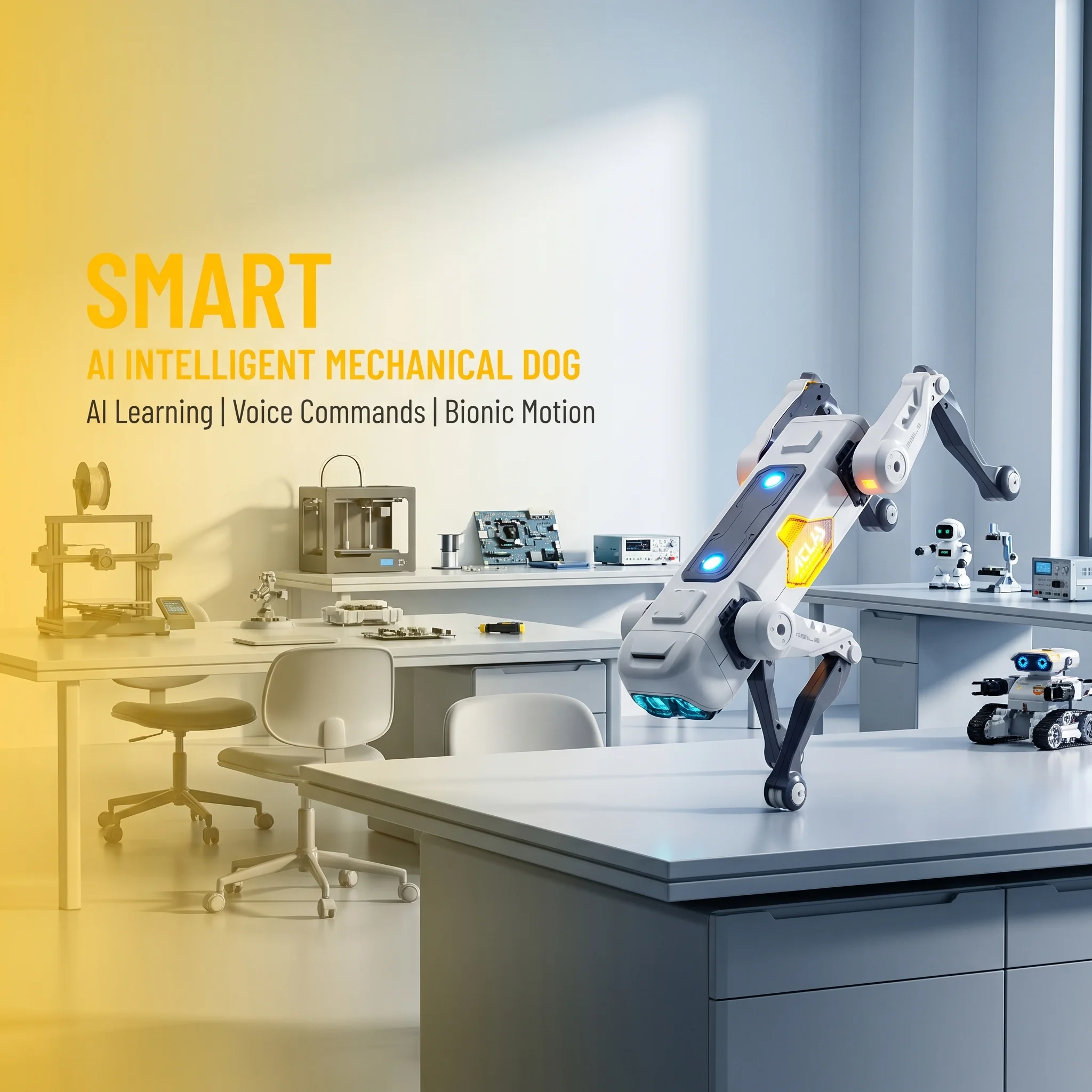 AI Smart Robot Dog, Voice & AP - Kids Home Education review and price