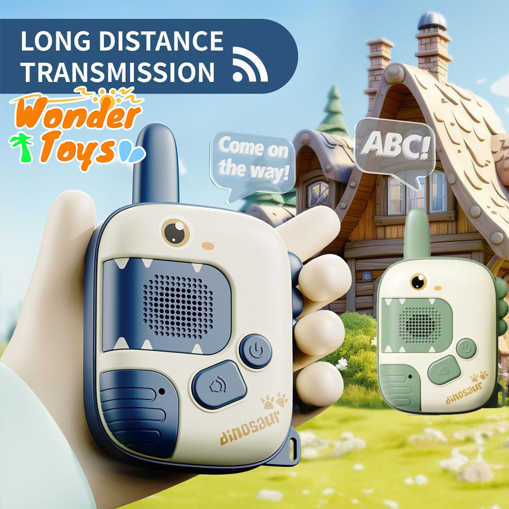 2 Pieces Dinosaur Walkie Talki - Kids Education Mobile review and price