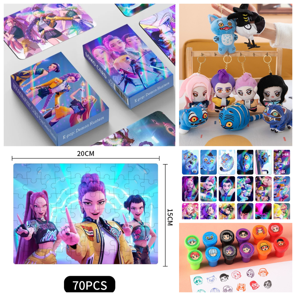 Cartoon Plush Keychain & Puzzl - Kids Education Card review and price